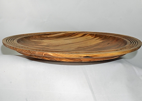 Round Platter, Ambrosia Maple